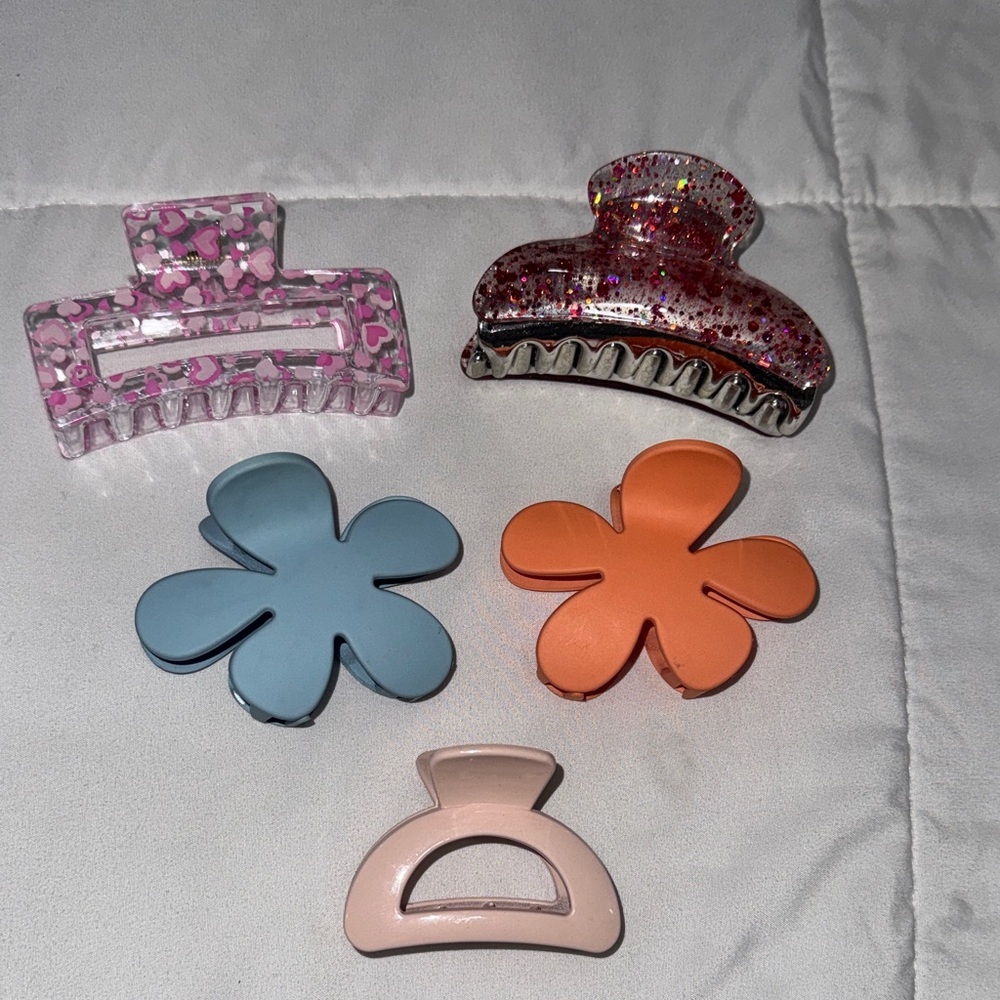 Colorful Hair Clip Set